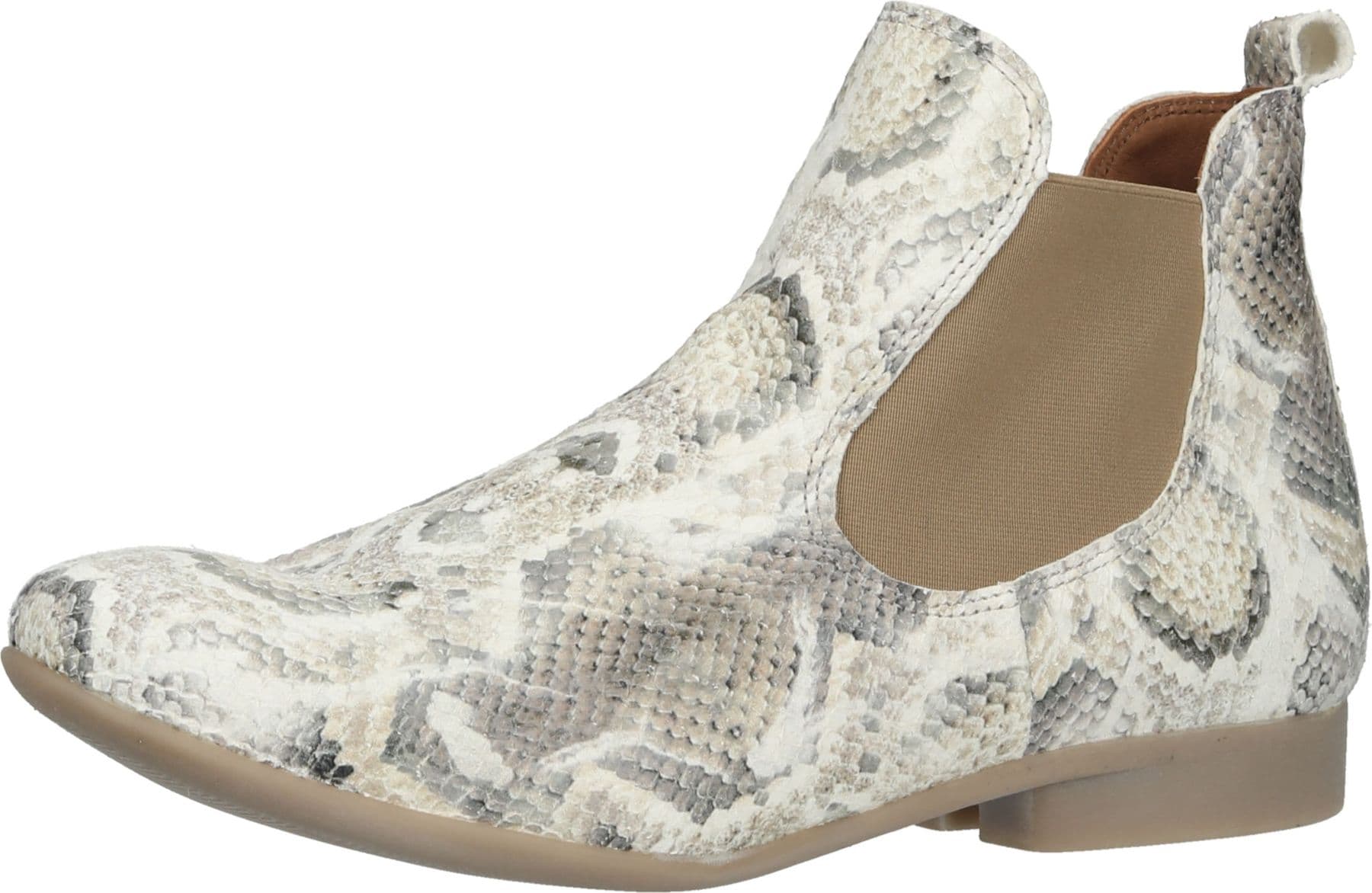 Bottines Elegant Think!, chaussures à enfiler pour femmes 3-000414 2050 Gris