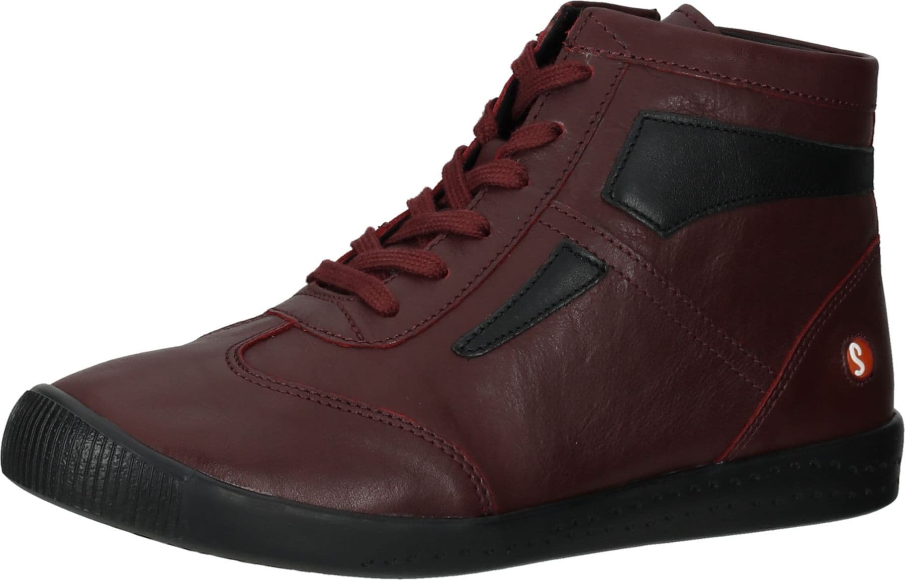 Bottines Softinos élégantes à lacets pour femmes P900729 004 Rouge