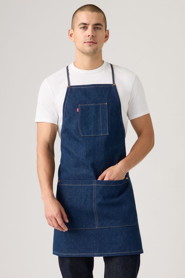 Levi's Tablier Réglable Denim - Homme - Bleu / Indigo Rinse 2 - One Size