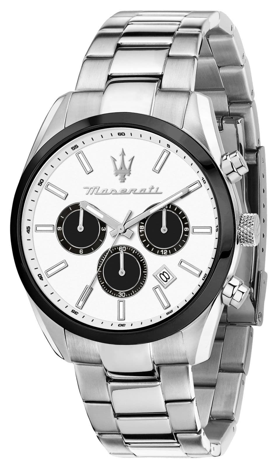 Maserati Attrazione pour homme (43 mm) cadran blanc / montre