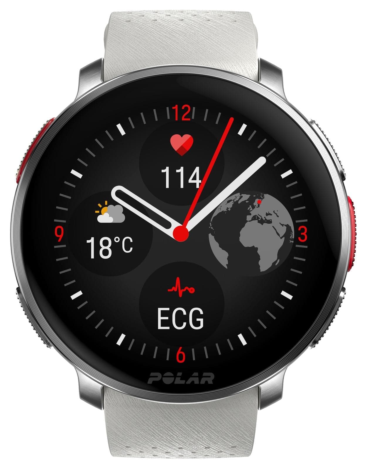 Polar multisport premium Vantage v3 (47 mm) argent / montre
