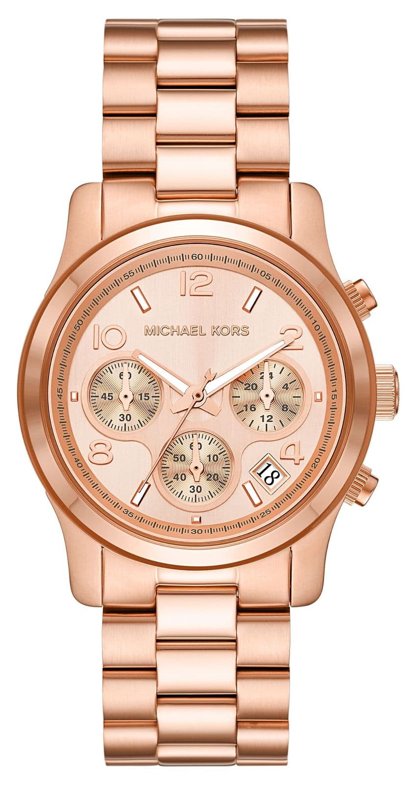 Michael Kors Défilé femme | cadran chrono en or rose | montre