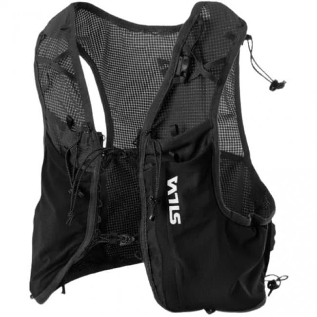 Silva Strive Fly, gilet de course, unisexe, noir