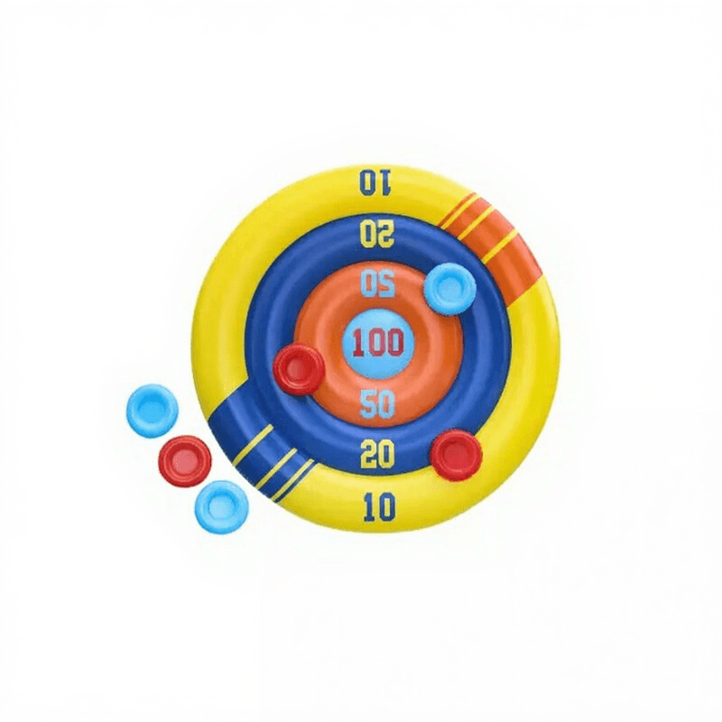 Bestway Champion Jeu de lancer de disque gonflable - Diamètre 140 cm