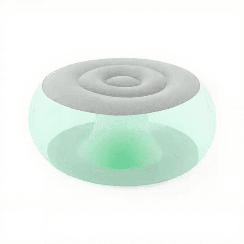 Bestway Pouf Gonflable Rond avec LED Multicolores 82×82×41 cm