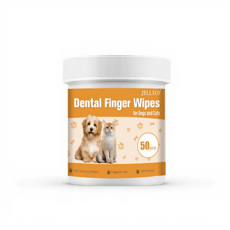 Meowmagic Lingettes dentaires pour les doigts - 50 pièces