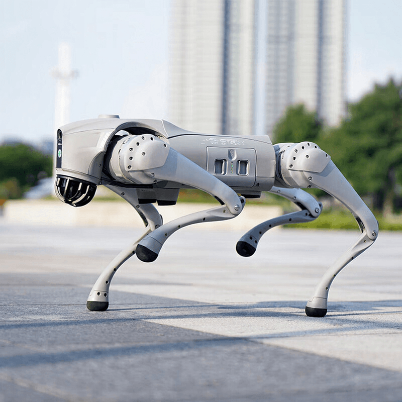 Chien robot quadrupède bionique Unitree Go2 Pro haute performance | Vitesse maximale 4,7 m/s + autonomie 90 min | Robot compagnon bionique à