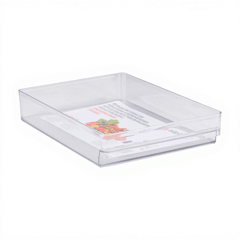 Alpina Boîte de rangement pour réfrigérateur - 29,7 x 20 x 5,5 cm