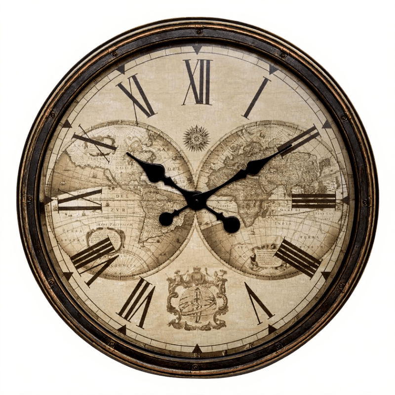 Atmosphera Horloge murale Tomy en plastique - Diamètre de 51 cm