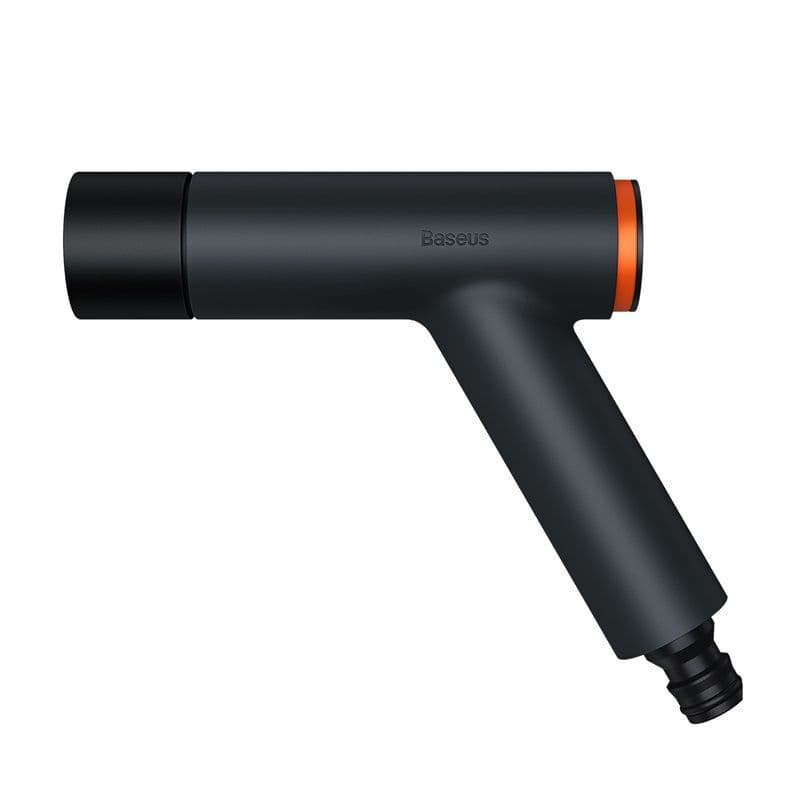 Baseus GF3 Buse de pulvérisation de lavage de voiture avec un tuyau télescopique de 15 m + un joint universel - Gris foncé