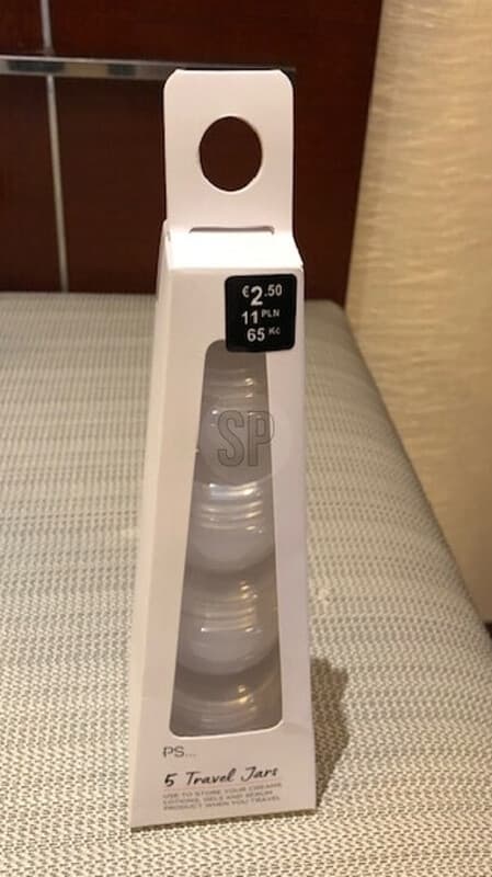 Lot de 5 bocaux de voyage
