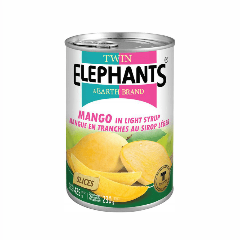 Twin Elephants Mangue en conserve - 425 g