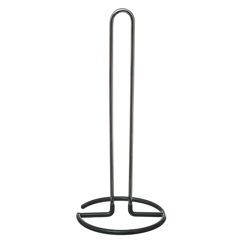 5five Porte-serviettes de cuisine en acier chromé gris