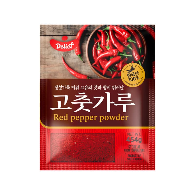 Delief Poudre de piment rouge - 454 g