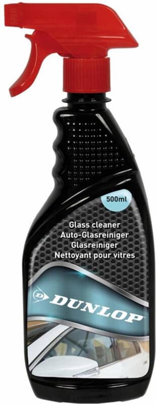 Nettoyant Vitres Dunlop avec Chamoisine - 500 ml