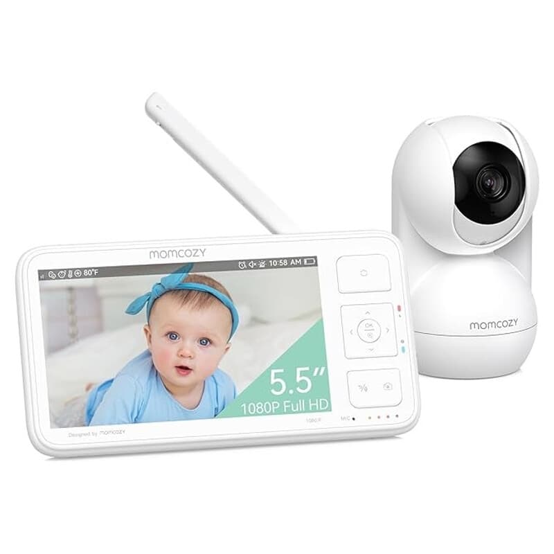 Momcozy BM03 Moniteur vidéo 5.5'' Full HD avec vision nocturne et micro