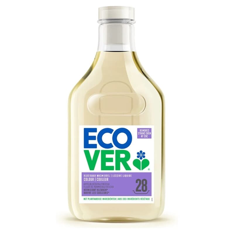 ECOVER Lessive liquide pour couleurs Fleur de pommier & freesia - 1,430 L / 28 doses