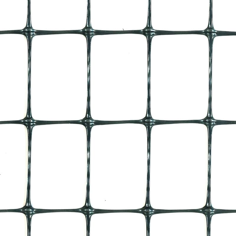 Tenax Millennium Filet de clôture anthracite en plastique durable - 1 x 25 m