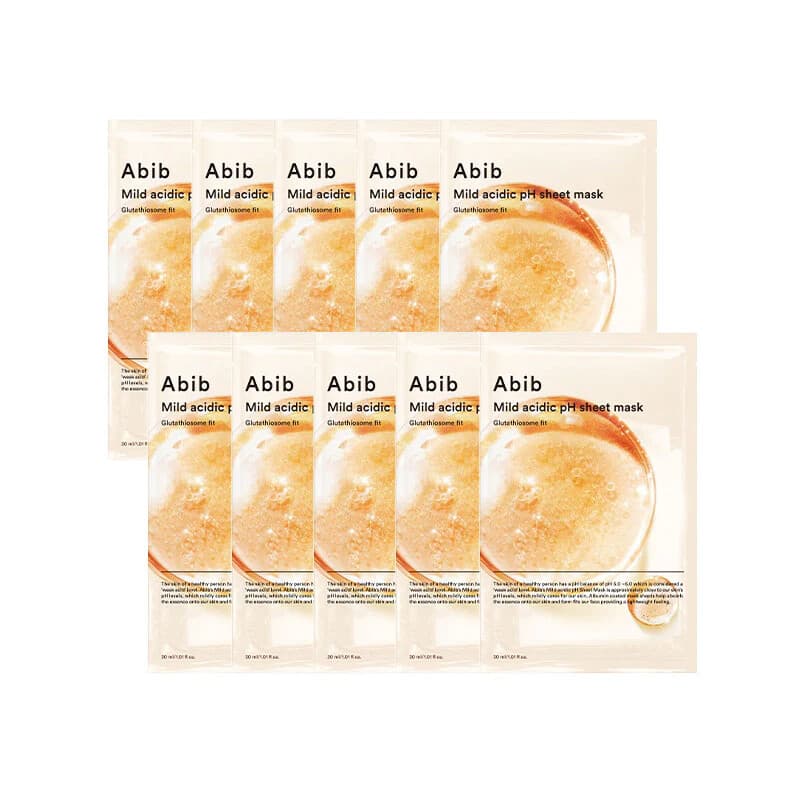 ABIB Masque en tissu pH doux au glutathion
