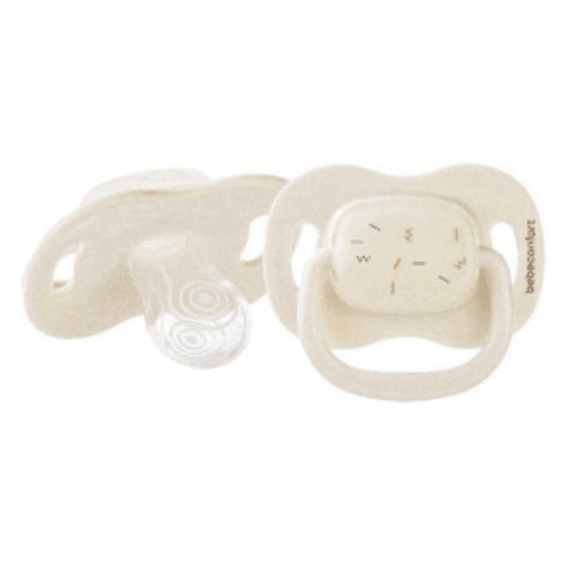 BÉBÉ CONFORT Sucette symétrique en silicone Sable 2 pièces