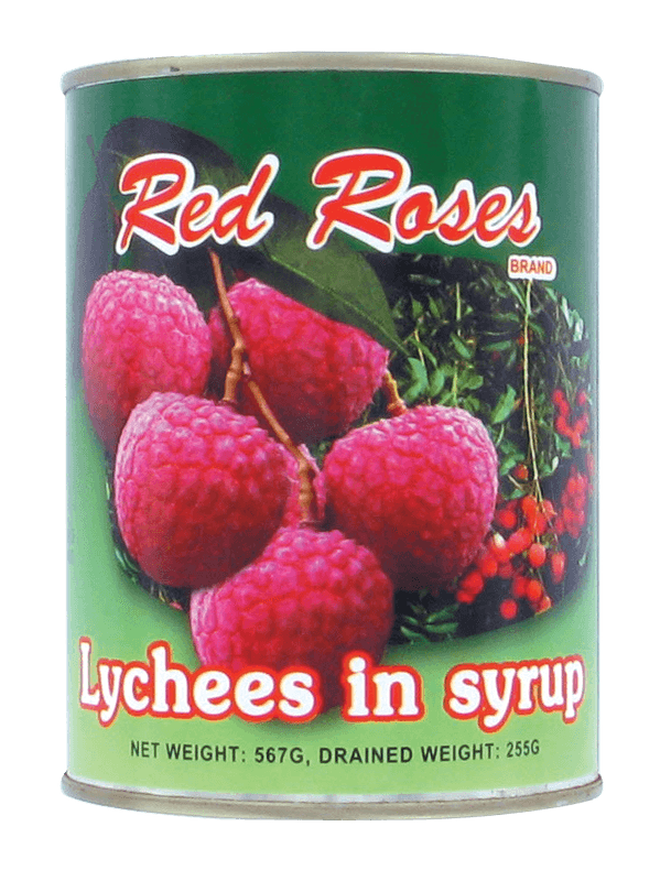 RED ROSE'S Litchi au sirop - 527 g