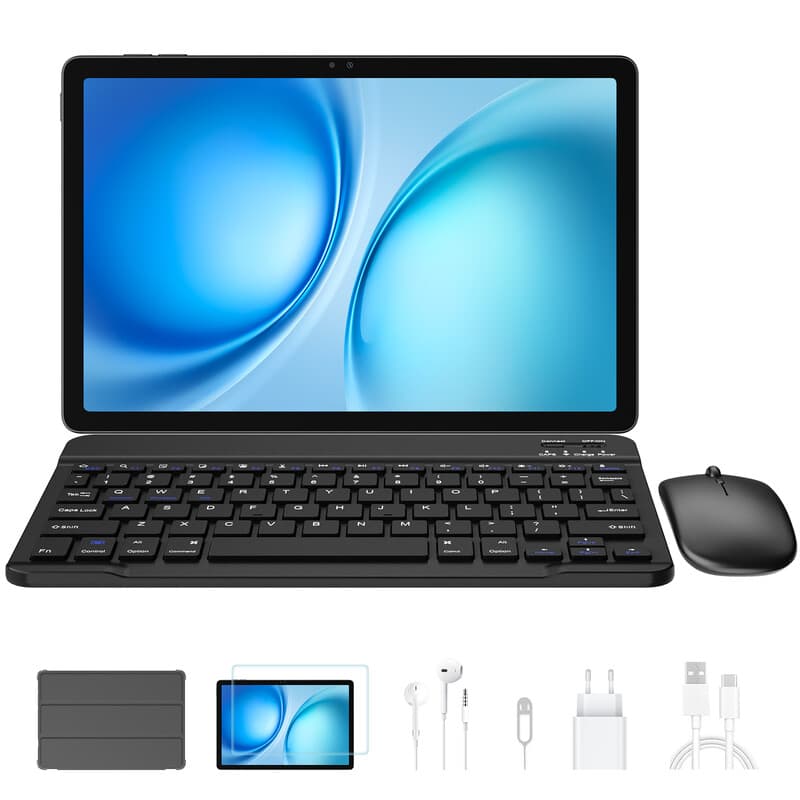 Blackview Zeno 10 Tablette 11 pouces, écran 2K FHD 90 Hz, double SIM 4G + Wi-Fi 5G, 24 Go (8 + 16) de RAM + 256 Go de ROM, batterie de 8800 mAh, mode