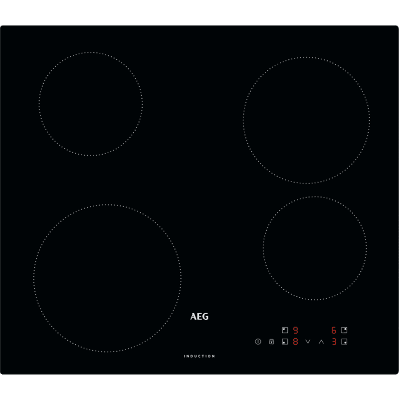 AEG IBS64200CB - Plaque de cuisson - Semi-encastrable - Induction - Biphasé (Perilex) - largeur 59 cm