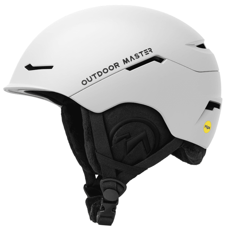 OutdoorMaster Casque de neige ELK MIPS blanc nacré - Taille M