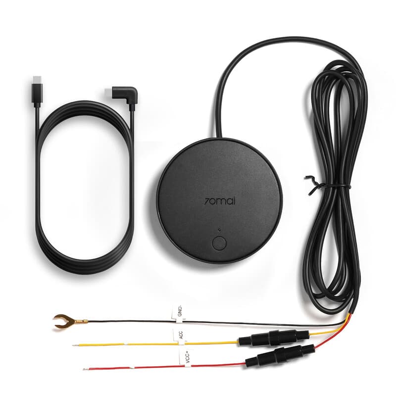 70mai Kit de câblage 4G UP04, Adaptateur d'alimentation type C pour A510, A810, 4K Omni, M800, Accessoire de caméra embarquée pour mode parking 24