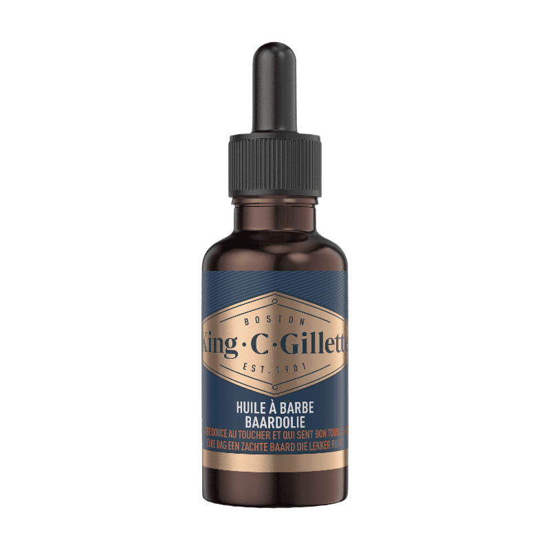 King C. Gillette - Huile de barbe - 30 ml