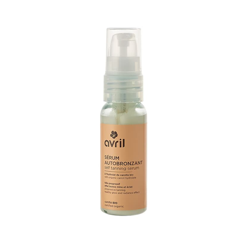 Avril Sérums Auto-Bronzants - Soin du Visage et Autobronzant Teinté Hydratant pour un Bronzage Naturel et Progressif