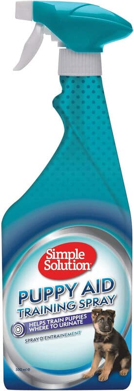 SIMPLE SOLUTION Spray d'entraînement à la propreté des chiens - 470 ml
