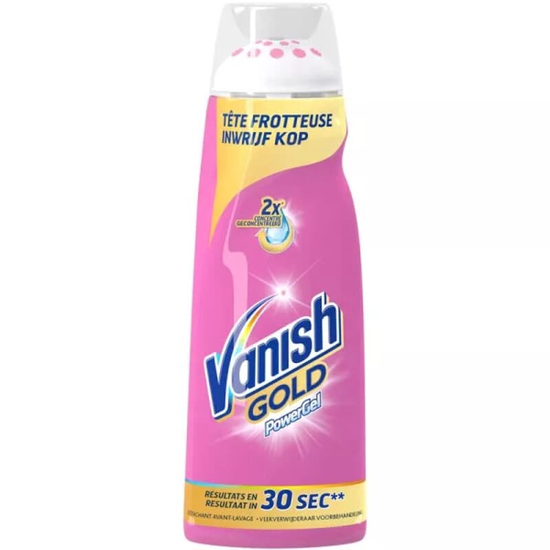Vanish Oxi Action Gel Détachant Pré-Lavage, Sans Javel, Vanille, 200 ml