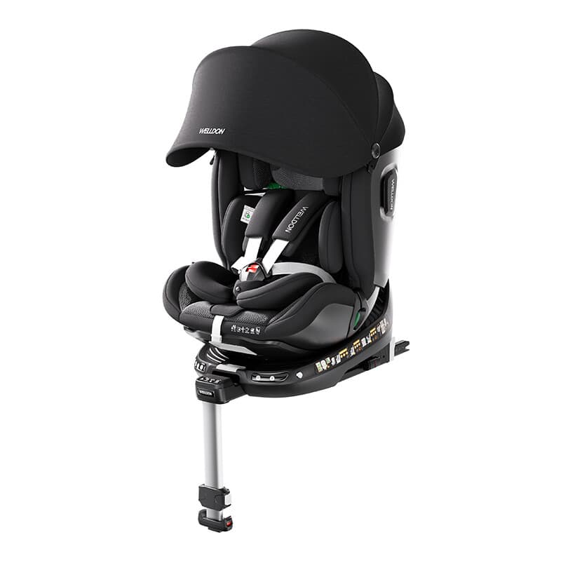 WELLDON Smart Rotate 2 Pro Ebony WELLDON 0-7 ans i-Size siège de sécurité intelligent rotation intelligent Pro noir ébène