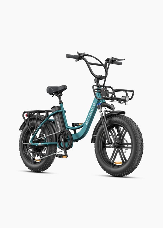 ENGWE L20 Boost Vélo électrique avec batterie 48 V 13 Ah, 20 x 4,0 pouces, 7 vitesses avec écran LCD, moteur 250 W, 25 km/h, autonomie 120 km -