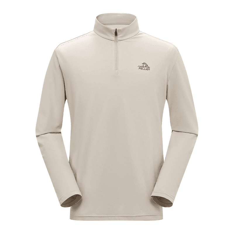 PELLIOT T-shirt à manches longues pour homme Voyage Camping Étanche Durable - Gris - XXL
