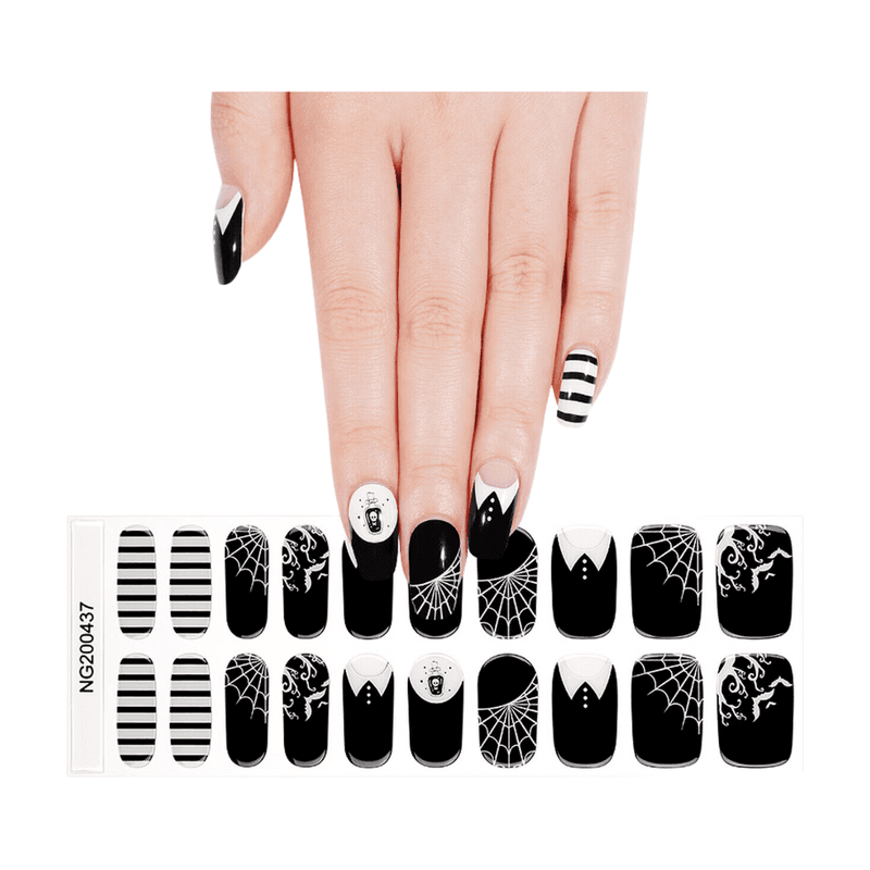 MEOMAGIC-14-191 Autocollants gels pour ongles - 20 pièces