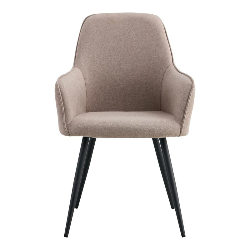 House Nordic Harbo Chaise de salle à manger Pierre Pieds noirs HN1231