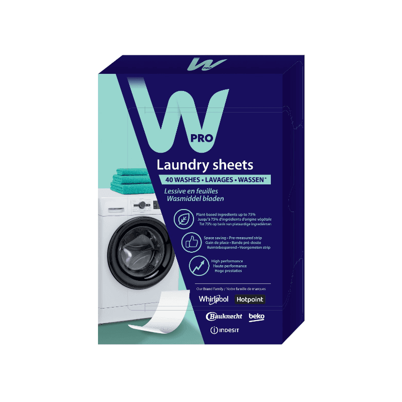 Wpro LDS025 Lessive en feuilles x40