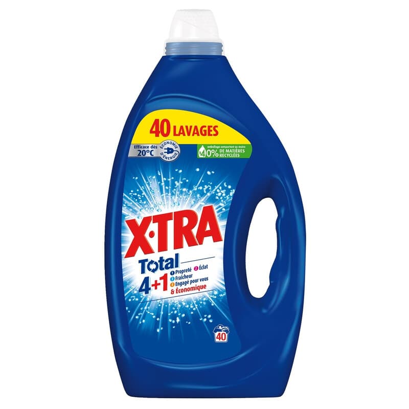 X-TRA Total 4+1 Lessive liquide 1,8 L