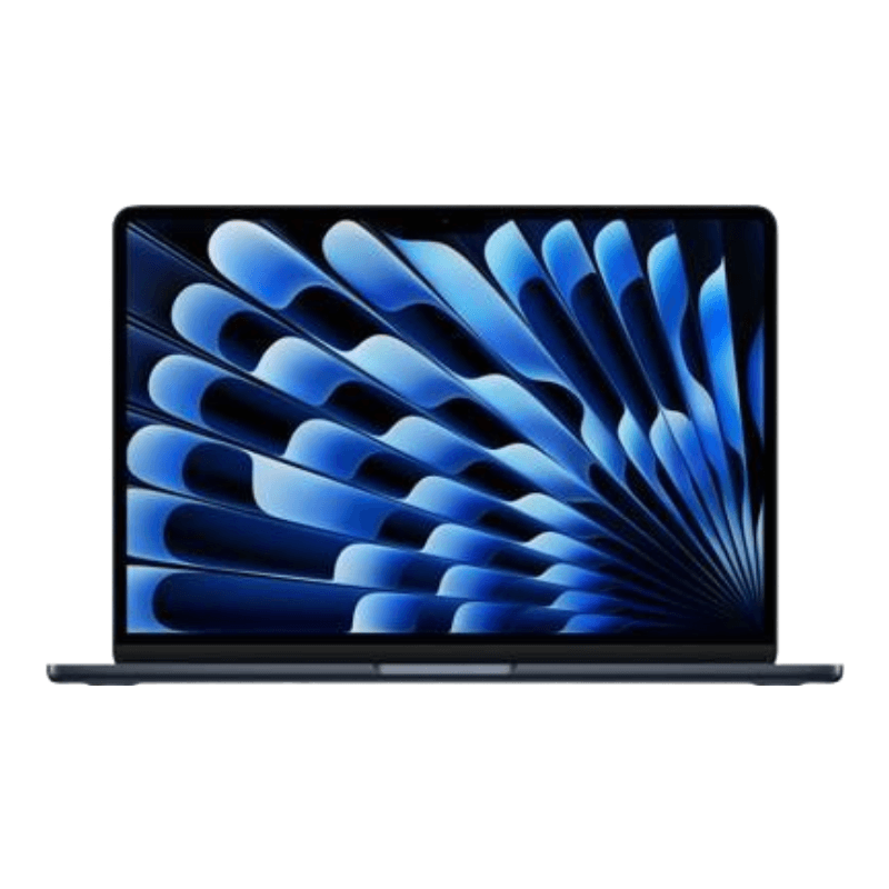 Apple MacBook Air 15 pouces Puce M4 CPU 10 cœurs GPU 10 cœurs 16 Go RAM 512 Go SSD Minuit, AZERTY