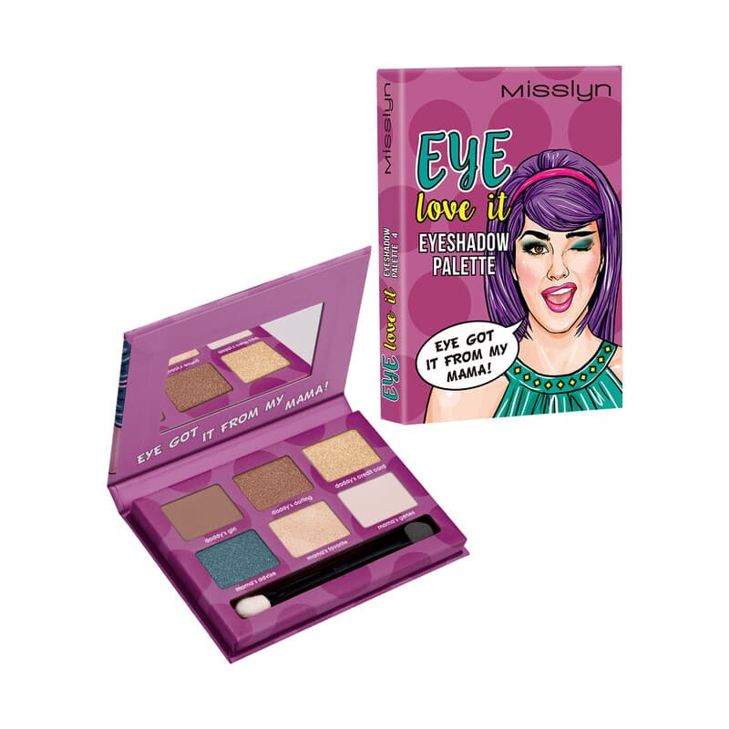 Misslyn Eye Love It Palette de fards à paupières 4 Eye Got It From My Mama!