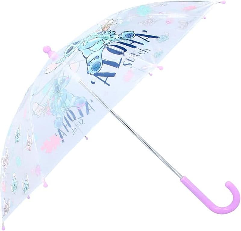 VADOBAG Rainy days Parapluie transparent Stitch
