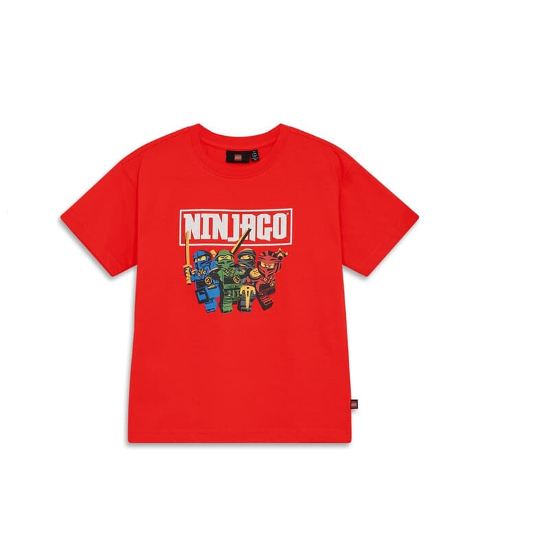LEGO® NINJAGO® T-shirt à manches courtes - LWTAFFY 621 Rouge 128
