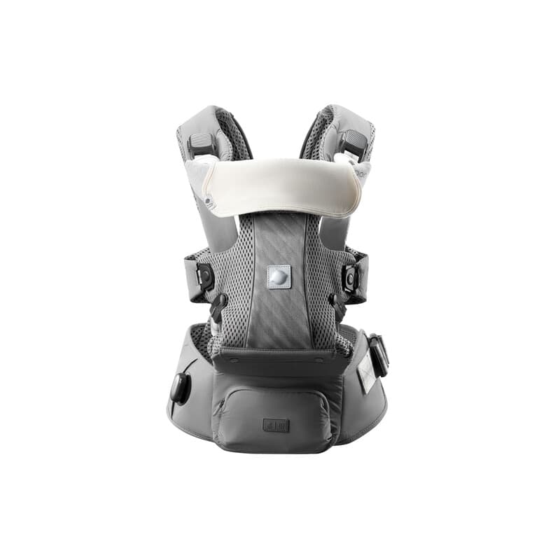 Porte-bébé Bc Babycare Hexa Ergonomique avec Siège de Hanche - Gris Stardust
