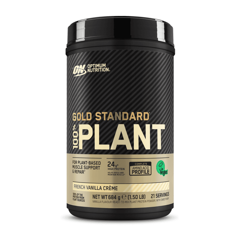 Optimum Nutrition Gold Standard 100 % Plant Protéines saveur vanille crémeuse - 684 g