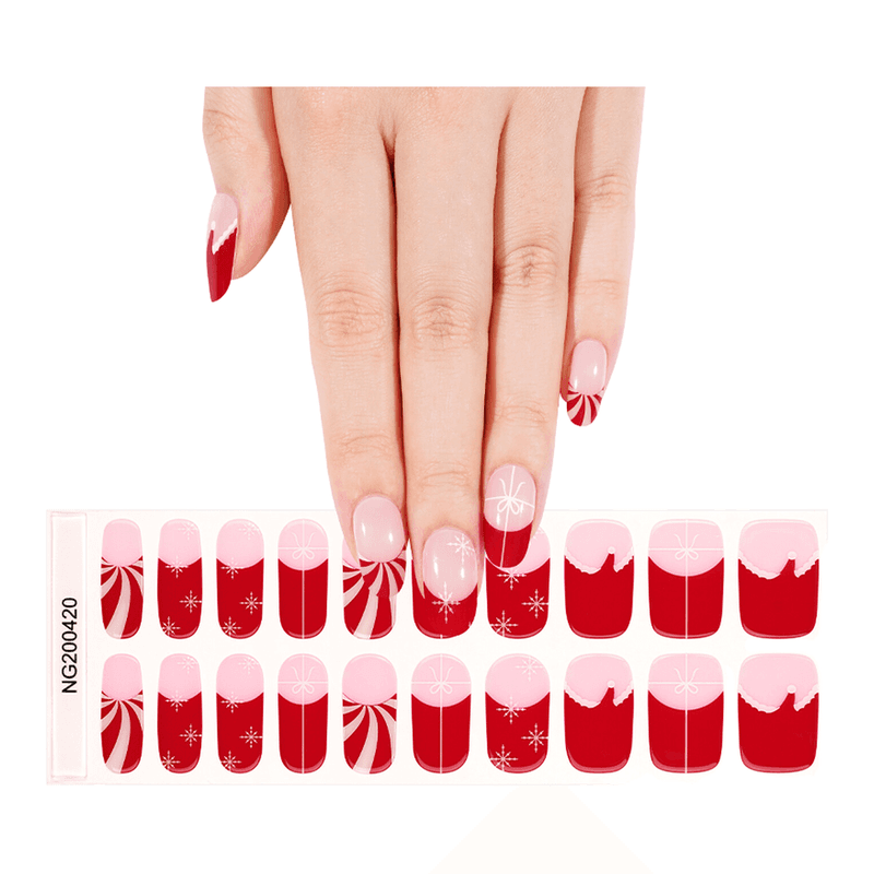 MeoMagic 14-182 Autocollants gels pour ongles - 20 pièces