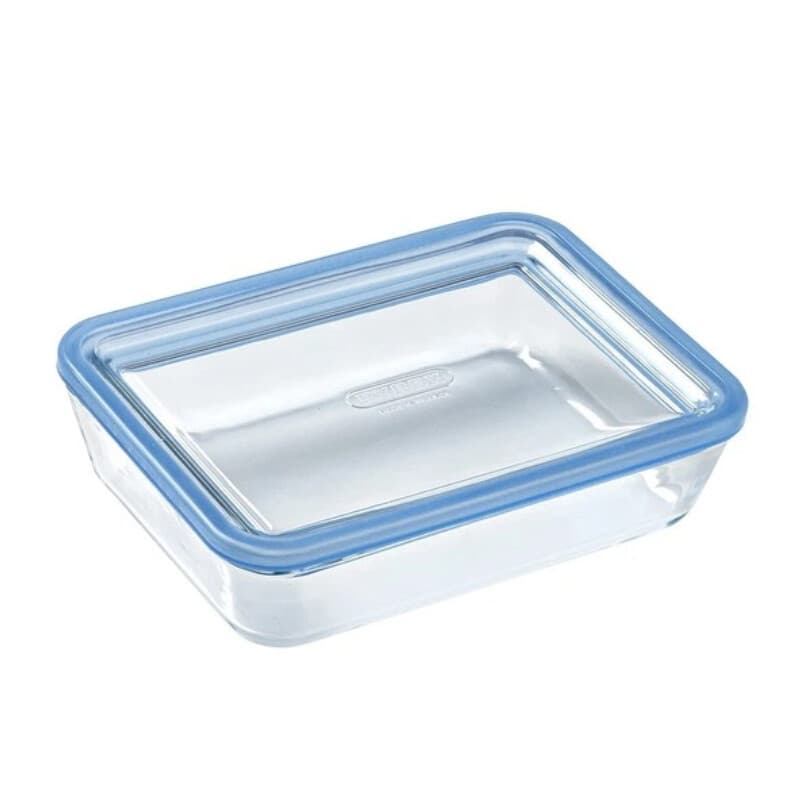 PYREX Récipient rectangulaire en verre pur - 0,8 L