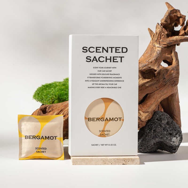 Zooly Sachet parfumé pour voiture senteur bergamote - 12 g