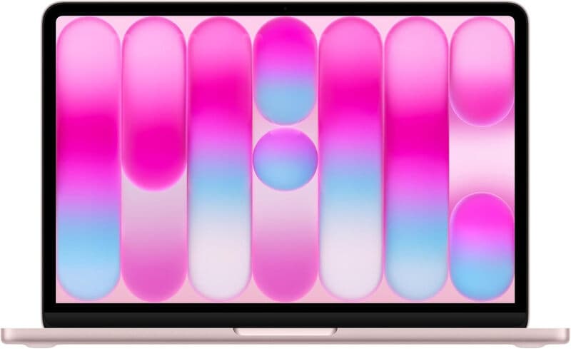Apple MacBook Neo 13 pouces, 8 Go RAM, 512 Go SSD, Puce A18 Pro avec CPU 6 cœurs et GPU 5 cœurs, Touch ID, Rose blush, AZERTY